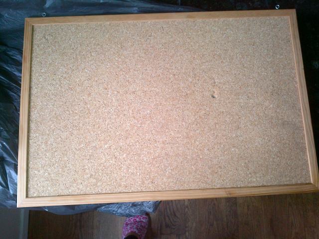 I found one! It may seem simple, but I was after a cork board for my next craft project